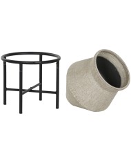 Vaso Home ESPRIT Metallo Magnesio 40 x 40 x 62 cm Vaso Home ESPRIT Metallo Magnesio 40 x 40 x 62 cm
