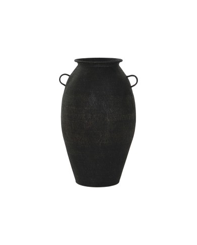 Vaso Home ESPRIT Nero Metallo 34,5 x 34,5 x 57 cm Vaso Home ESPRIT Nero Metallo 34,5 x 34,5 x 57 cm