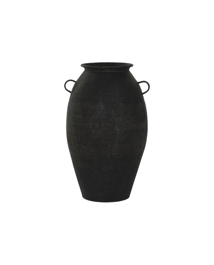 Vaso Home ESPRIT Nero Metallo 34,5 x 34,5 x 57 cm Vaso Home ESPRIT Nero Metallo 34,5 x 34,5 x 57 cm