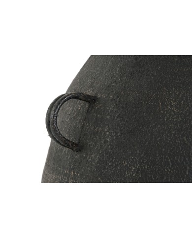 Vaso Home ESPRIT Nero Metallo 34,5 x 34,5 x 57 cm Vaso Home ESPRIT Nero Metallo 34,5 x 34,5 x 57 cm