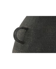 Vaso Home ESPRIT Nero Metallo 34,5 x 34,5 x 57 cm Vaso Home ESPRIT Nero Metallo 34,5 x 34,5 x 57 cm