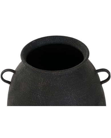 Vaso Home ESPRIT Nero Metallo 34,5 x 34,5 x 57 cm Vaso Home ESPRIT Nero Metallo 34,5 x 34,5 x 57 cm