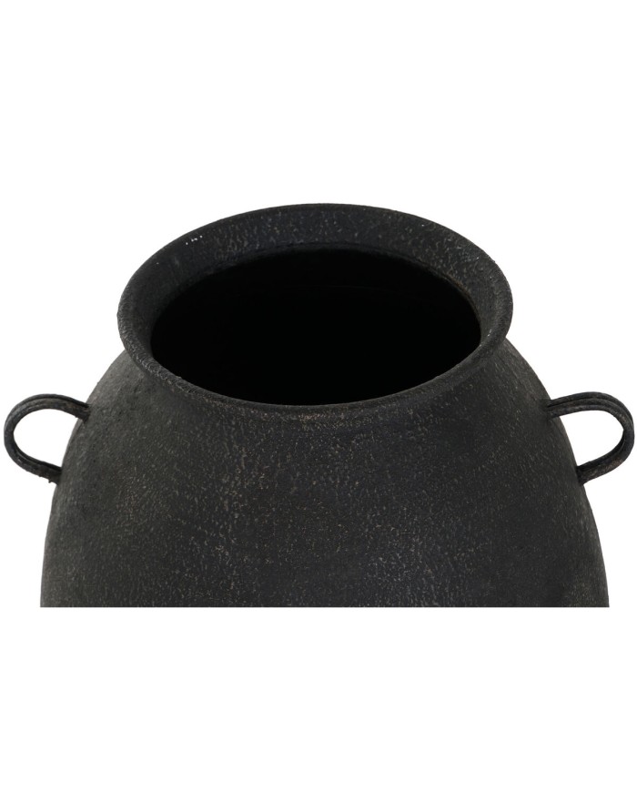 Vaso Home ESPRIT Nero Metallo 34,5 x 34,5 x 57 cm Vaso Home ESPRIT Nero Metallo 34,5 x 34,5 x 57 cm