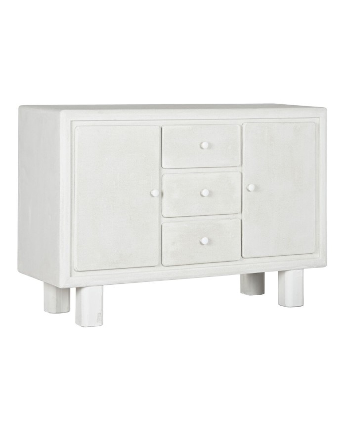 Credenza Home ESPRIT Bianco Abete Legno MDF 120 x 38 x 80 cm Credenza Home ESPRIT Bianco Abete Legno MDF 120 x 38 x 80 cm