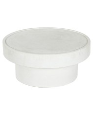 Tavolino da Caffè Home ESPRIT Bianco Beige 140 x 75 x 40 cm Tavolino da Caffè Home ESPRIT Bianco Beige 140 x 75 x 40 cm