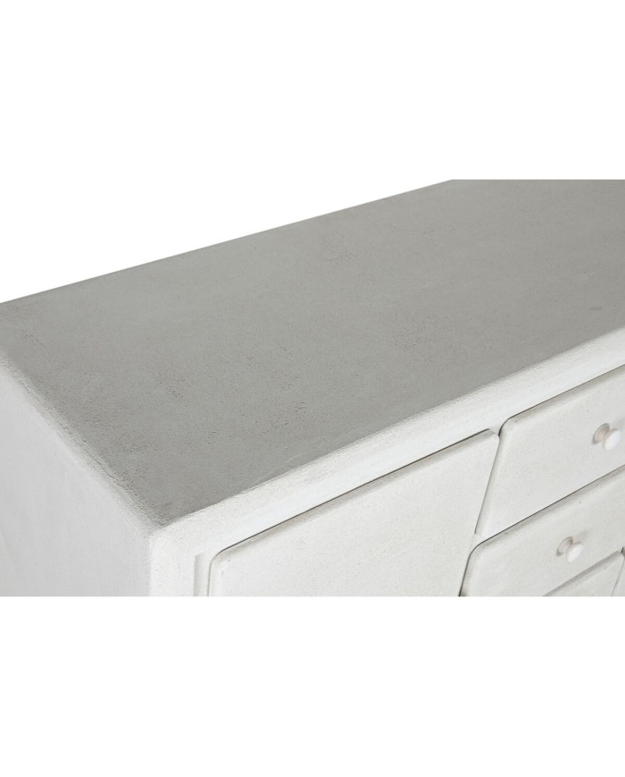 Credenza Home ESPRIT Bianco Abete Legno MDF 120 x 38 x 80 cm Credenza Home ESPRIT Bianco Abete Legno MDF 120 x 38 x 80 cm