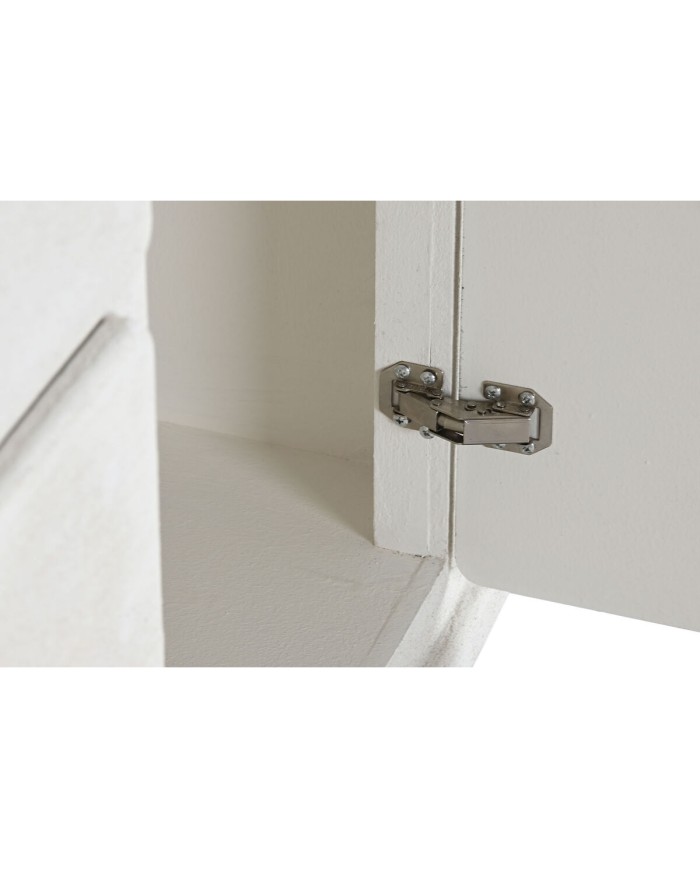 Credenza Home ESPRIT Bianco Abete Legno MDF 120 x 38 x 80 cm Credenza Home ESPRIT Bianco Abete Legno MDF 120 x 38 x 80 cm