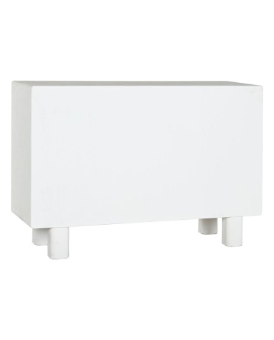 Credenza Home ESPRIT Bianco Abete Legno MDF 120 x 38 x 80 cm