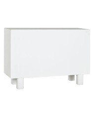 Credenza Home ESPRIT Bianco Abete Legno MDF 120 x 38 x 80 cm Credenza Home ESPRIT Bianco Abete Legno MDF 120 x 38 x 80 cm