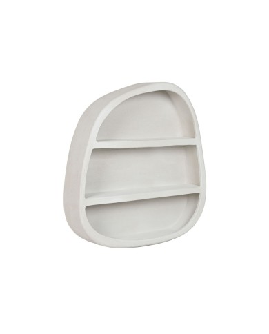 Scaffale Home ESPRIT Bianco Legno MDF 100 x 18 x 100 cm Da muro Scaffale Home ESPRIT Bianco Legno MDF 100 x 18 x 100 cm Da muro