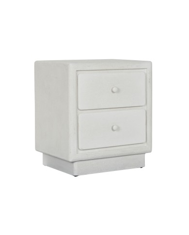 Comodino Home ESPRIT Bianco 48 x 36 x 53 cm Comodino Home ESPRIT Bianco 48 x 36 x 53 cm