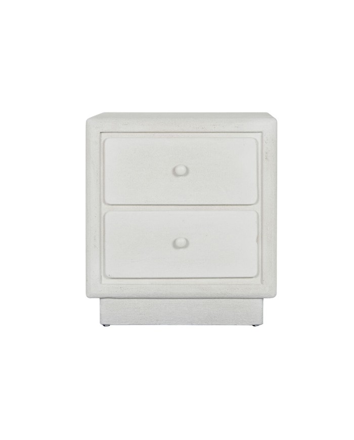 Comodino Home ESPRIT Bianco 48 x 36 x 53 cm Comodino Home ESPRIT Bianco 48 x 36 x 53 cm