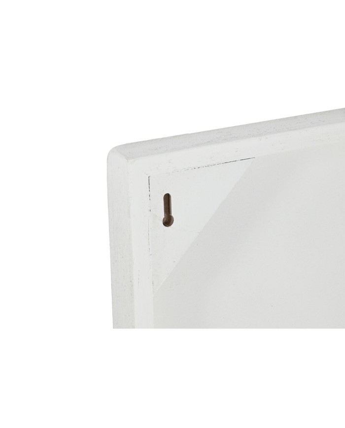 Decorazione da Parete Home ESPRIT Bianco Moderno 80 x 4 x 80 cm (2 Unità) Decorazione da Parete Home ESPRIT Bianco Moderno 80 x 4 x 80 cm (2 Unità)