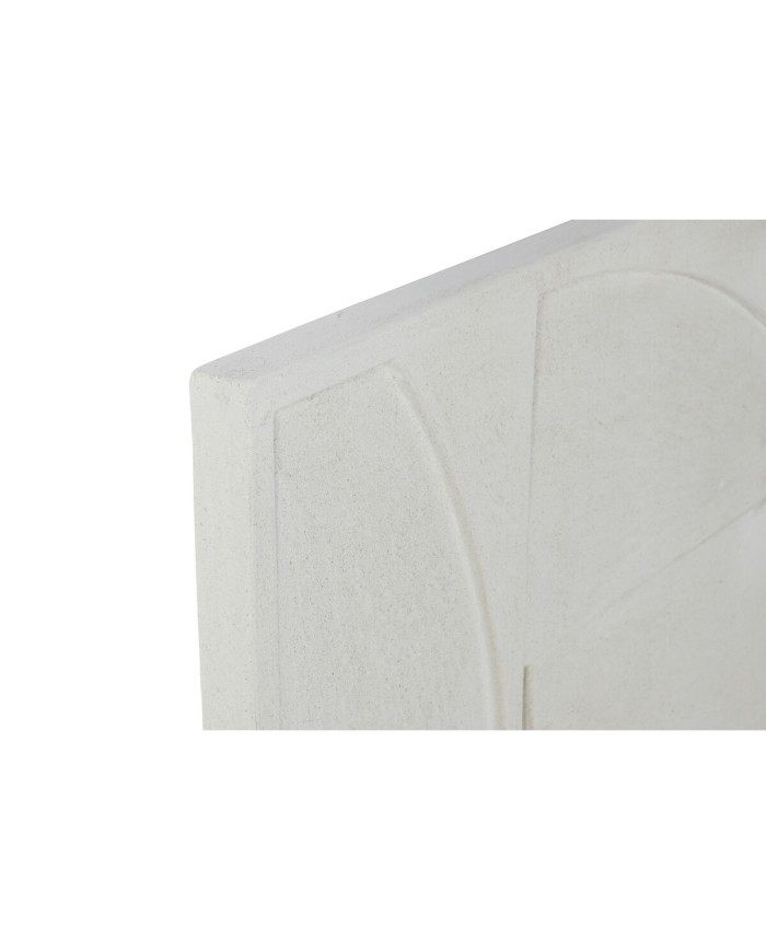 Decorazione da Parete Home ESPRIT Bianco Moderno 80 x 4 x 80 cm (2 Unità) Decorazione da Parete Home ESPRIT Bianco Moderno 80 x 4 x 80 cm (2 Unità)