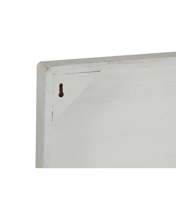 Decorazione da Parete Home ESPRIT Bianco Legno MDF Moderno 80 x 6,5 x 80 cm Decorazione da Parete Home ESPRIT Bianco Legno MDF Moderno 80 x 6,5 x 80 cm