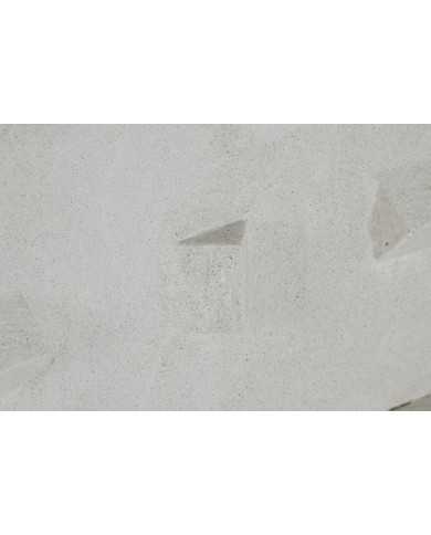 Decorazione da Parete Home ESPRIT Bianco Legno MDF Moderno 80 x 6,5 x 80 cm