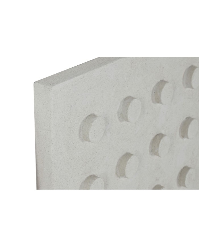 Decorazione da Parete Home ESPRIT Bianco Legno MDF Moderno 80 x 6,5 x 80 cm Decorazione da Parete Home ESPRIT Bianco Legno MDF Moderno 80 x 6,5 x 80 cm