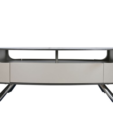 Tavolino da Caffè Home ESPRIT Bianco Beige 140 x 75 x 40 cm