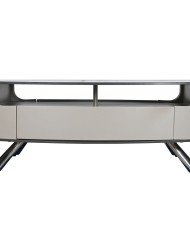 Tavolino da Caffè Home ESPRIT Bianco Beige 140 x 75 x 40 cm Tavolino da Caffè Home ESPRIT Bianco Beige 140 x 75 x 40 cm