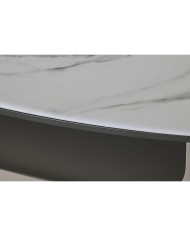 Tavolino da Caffè Home ESPRIT Bianco Beige 140 x 75 x 40 cm Tavolino da Caffè Home ESPRIT Bianco Beige 140 x 75 x 40 cm