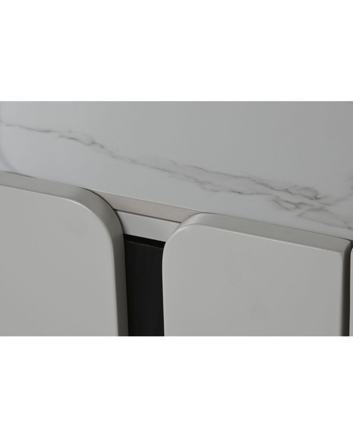 Mobile TV Home ESPRIT Bianco Nero Beige 200 x 40 x 42 cm Mobile TV Home ESPRIT Bianco Nero Beige 200 x 40 x 42 cm