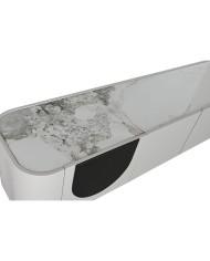 Mobile TV Home ESPRIT Bianco Nero Beige 200 x 40 x 42 cm Mobile TV Home ESPRIT Bianco Nero Beige 200 x 40 x 42 cm