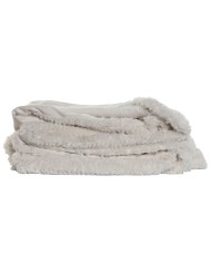 Coperta Home ESPRIT Beige 220 x 240 x 1 cm Coperta Home ESPRIT Beige 220 x 240 x 1 cm