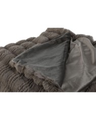 Coperta Home ESPRIT Marrone 220 x 240 x 1 cm