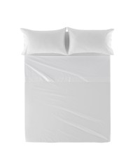 Set di Lenzuola HappyFriday BASIC Bianco Osimano 28 x 4 x 38 cm