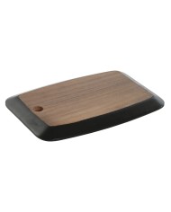 Tagliere Home ESPRIT Nero Naturale Acacia Lavagna 30 x 20 x 1,8 cm Tagliere Home ESPRIT Nero Naturale Acacia Lavagna 30 x 20 x 1,8 cm