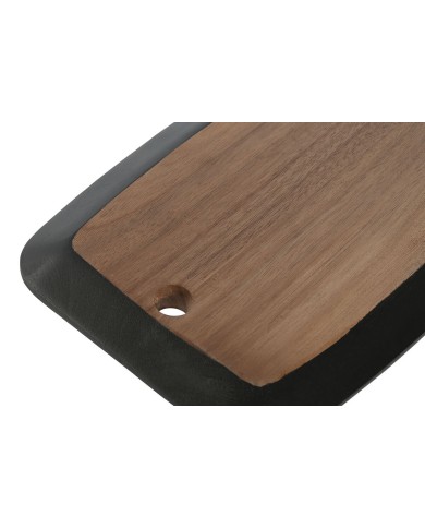 Tagliere Home ESPRIT Nero Naturale Acacia Lavagna 30 x 20 x 1,8 cm Tagliere Home ESPRIT Nero Naturale Acacia Lavagna 30 x 20 x 1,8 cm