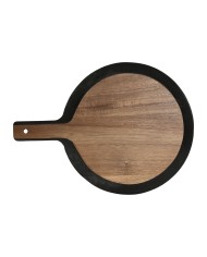 Tagliere Home ESPRIT Nero Naturale Lavagna 38 x 28 x 1,8 cm