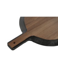 Tagliere Home ESPRIT Nero Naturale Lavagna 38 x 28 x 1,8 cm