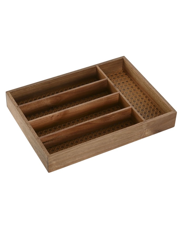 Vassoio Portaposate Home ESPRIT Naturale Acacia 34,5 x 25,5 x 5 cm Vassoio Portaposate Home ESPRIT Naturale Acacia 34,5 x 25,5 x 5 cm