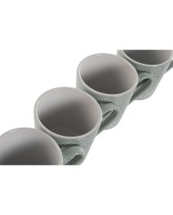 Set di 4 Tazze Mug Home ESPRIT Verde Gres 360 ml 9,5 x 13 x 9,2 cm Mandala Set di 4 Tazze Mug Home ESPRIT Verde Gres 360 ml 9,5 x 13 x 9,2 cm Mandala