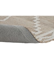 Tappeto Home ESPRIT Bianco Naturale Boho 160 x 230 x 1 cm Tappeto Home ESPRIT Bianco Naturale Boho 160 x 230 x 1 cm