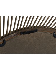 Specchio da parete Home ESPRIT Naturale Tropicale 110 x 2,5 x 110 cm