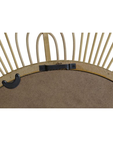 Specchio da parete Home ESPRIT Naturale Scandi 80 x 2 x 80 cm