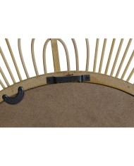Specchio da parete Home ESPRIT Naturale Scandi 80 x 2 x 80 cm