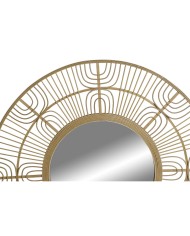 Specchio da parete Home ESPRIT Naturale Scandi 80 x 2 x 80 cm