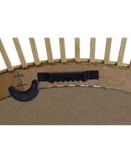 Specchio da parete Home ESPRIT Naturale Scandi 85 x 2 x 85 cm Specchio da parete Home ESPRIT Naturale Scandi 85 x 2 x 85 cm