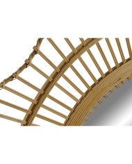 Specchio da parete Home ESPRIT Naturale Scandi 85 x 2 x 85 cm Specchio da parete Home ESPRIT Naturale Scandi 85 x 2 x 85 cm