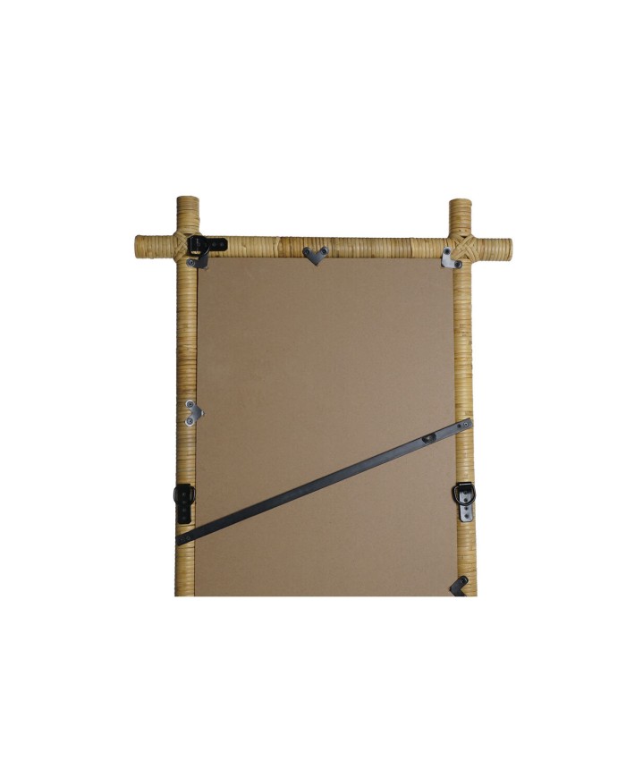 Specchio da parete Home ESPRIT Naturale Città 60 x 3 x 170 cm