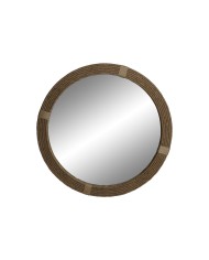 Specchio da parete Home ESPRIT Naturale Città 60 x 3 x 170 cm