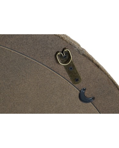 Specchio da parete Home ESPRIT Naturale 90 x 3 x 90 cm