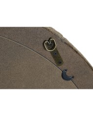 Specchio da parete Home ESPRIT Naturale 90 x 3 x 90 cm