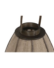 Portacandele Home ESPRIT Naturale Juta Bambù 40 x 40 x 80 cm Portacandele Home ESPRIT Naturale Juta Bambù 40 x 40 x 80 cm