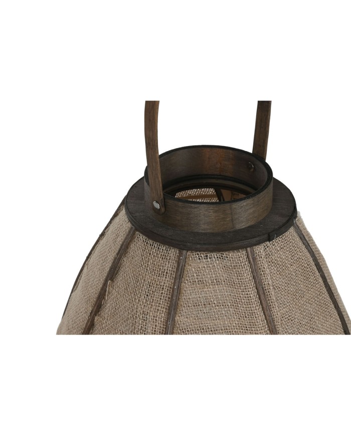 Portacandele Home ESPRIT Naturale Juta Bambù 34 x 34 x 60 cm Portacandele Home ESPRIT Naturale Juta Bambù 34 x 34 x 60 cm