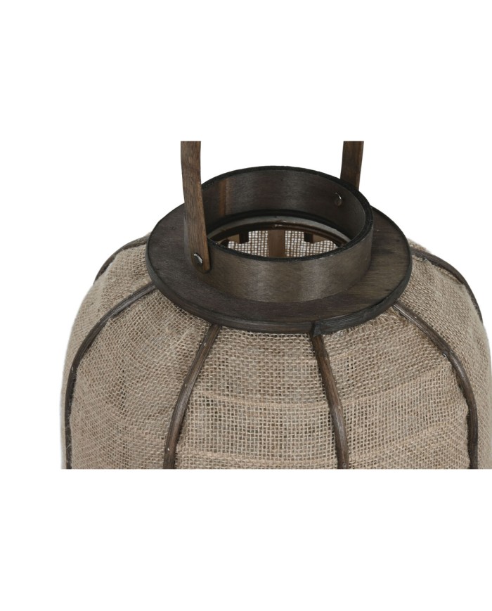 Portacandele Home ESPRIT Naturale Juta Bambù 29,5 x 29,5 x 46 cm Portacandele Home ESPRIT Naturale Juta Bambù 29,5 x 29,5 x 46 cm