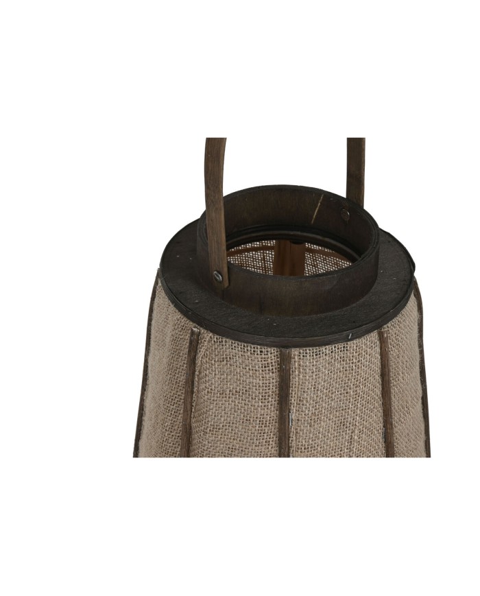 Portacandele Home ESPRIT Naturale Juta Bambù 33,5 x 33,5 x 66 cm Portacandele Home ESPRIT Naturale Juta Bambù 33,5 x 33,5 x 66 cm